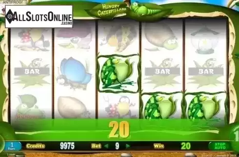 Win Screen 1. Hungry Caterpillars from Belatra Games