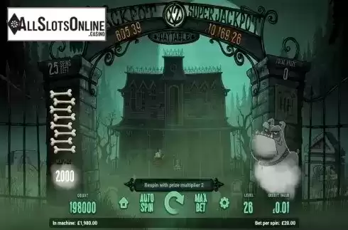Free spins screen 1. Haunted House (Magnet) from Magnet Gaming