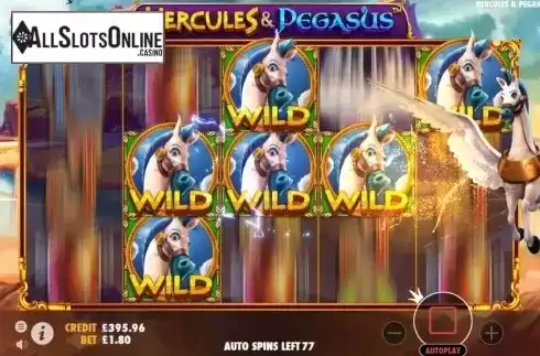 Random Wilds 1. Hercules and Pegasus from Pragmatic Play