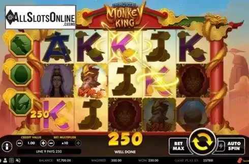 Win Screen 3. Immortal Monkey King from Swintt