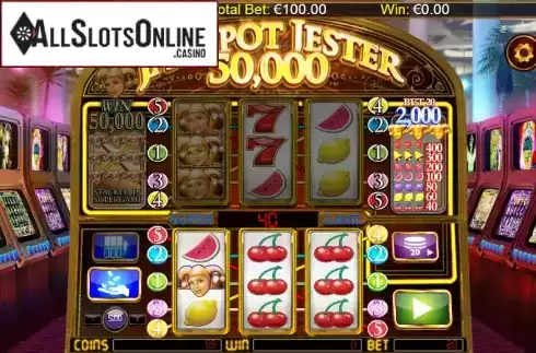 Screen 3. Jackpot Jester 50,000 from NextGen