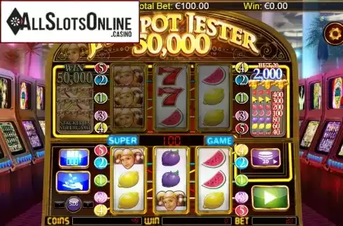Screen 4. Jackpot Jester 50,000 from NextGen