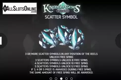 Feature screen 2. Kingdom Gems Diamond from FBM