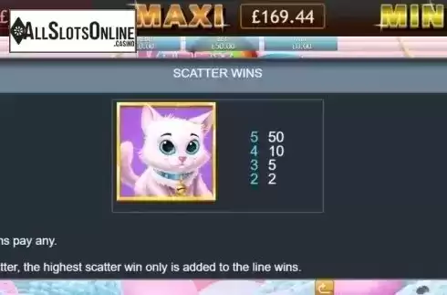 Scatter Wins. Kitty Payout Jackpot from Eyecon