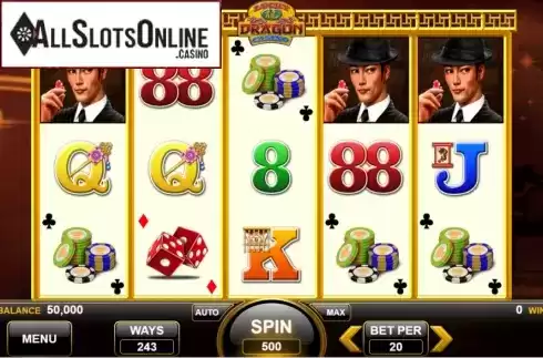 Reel Screen. Lucky Dragon Casino from Spin Games