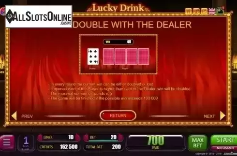 Gamble 1. Lucky Drink in Egypt from Belatra Games