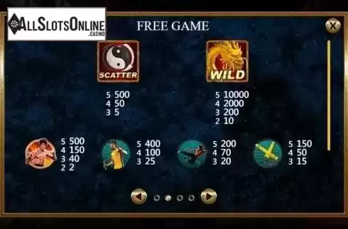 Free Spins 1. Legend of the Dragon from XIN Gaming