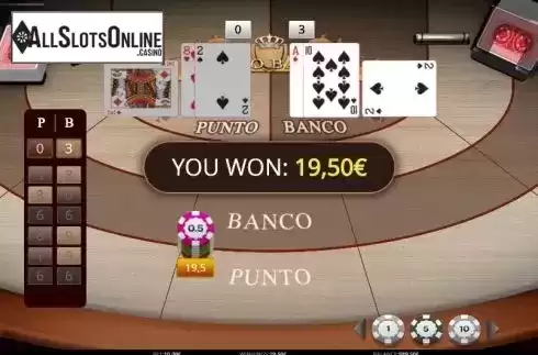Game Screen. Punto Banco (iSoftBet) from iSoftBet