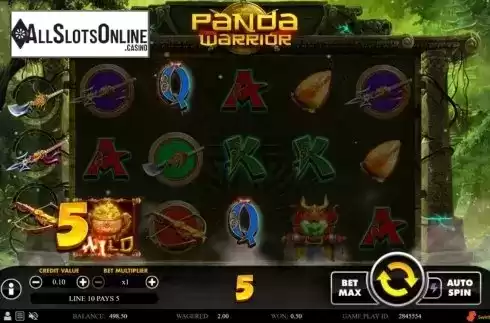 Win Screen 1. Panda Warrior (Swintt) from Swintt