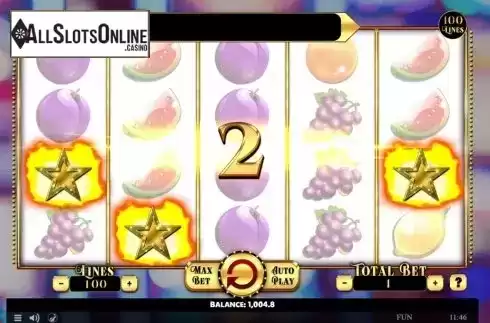 Win Screen 2. Penny Fruits Extreme from Spinomenal