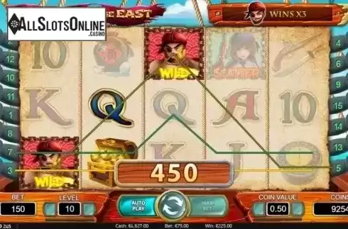 Win Screen 1. Pirate From the East from NetEnt