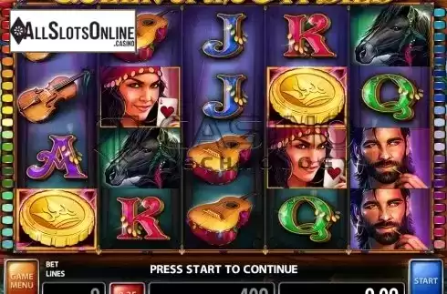Screen2. Queen Of The Gypsies from Casino Technology