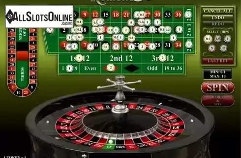 Game Screen. Roulette 3D (iSoftBet) from iSoftBet