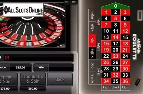 Game Screen. Roulette (CORE Gaming) from CORE Gaming