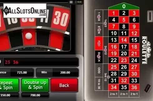 Game Screen. Roulette (CORE Gaming) from CORE Gaming