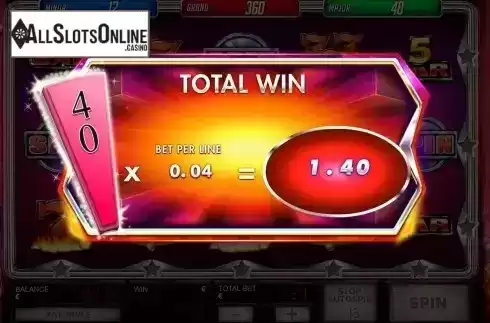 Bonus Wheel Win Screen 3