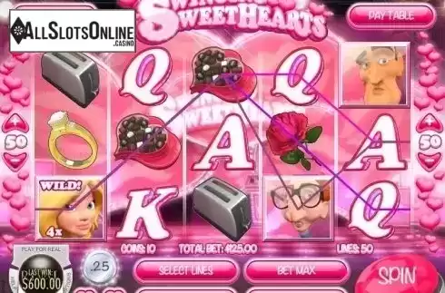 Screen8. Swinging Sweethearts from Rival Gaming