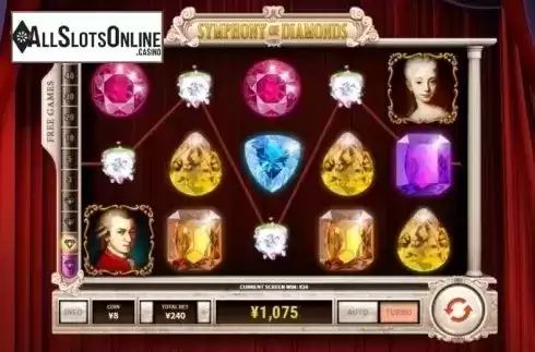 Win Screen . Symphony of Diamonds from Skywind Group