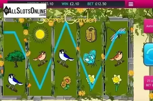 Win screen 2. Secret Garden (Eyecon) from Eyecon