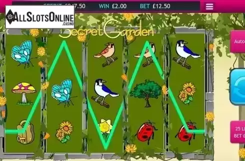 Wild win screen. Secret Garden (Eyecon) from Eyecon