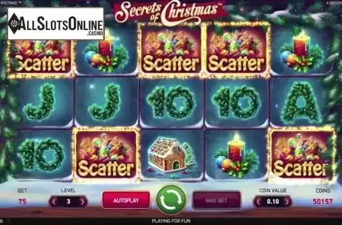 Screen5. Secrets of Christmas from NetEnt