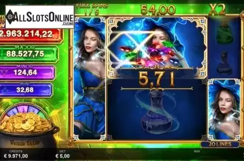 Free Spins 2. Sisters of OZ WowPot from Triple Edge Studios