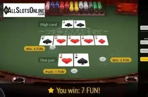 Provable Fairness. Texas Hold'em (BGaming) from BGAMING