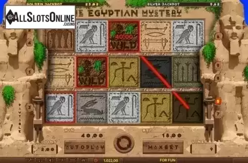 Win Screen. The Egyptian Mystery from Tuko Productions