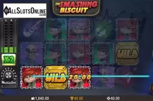 Win screen. The Smashing Biscuit from PearFiction