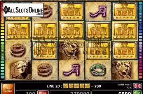 Screen4. The Wonders Of Petra from Casino Technology