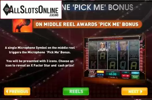 Screen6. The X Factor Jackpot from Ash Gaming