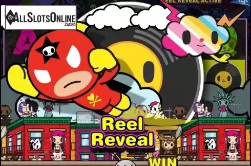 Reel  Reveal feature. Tokidoki – Lucky Town  from IGT