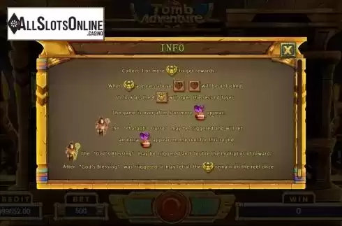 Bonus game screen2