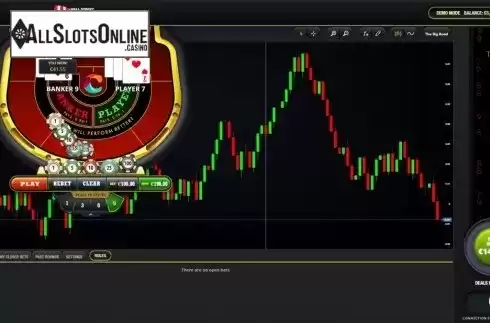 Win Screen . Wall Street Baccarat from Candle Bets