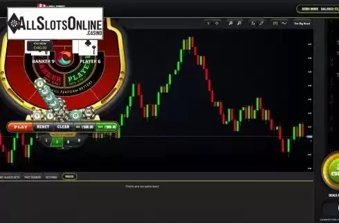 Win Screen 2. Wall Street Baccarat from Candle Bets