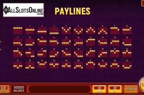 PayLines Screen