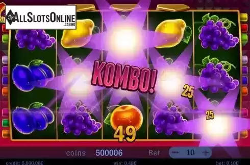 Kombo Win screen