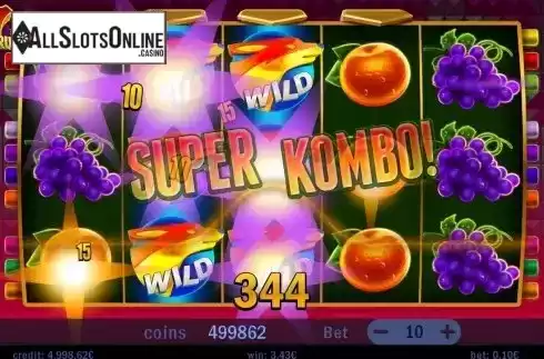 Super Kombo Win screen