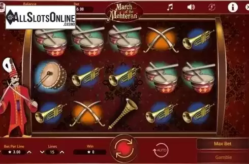 Screen4. March of the Mehteran from Booming Games