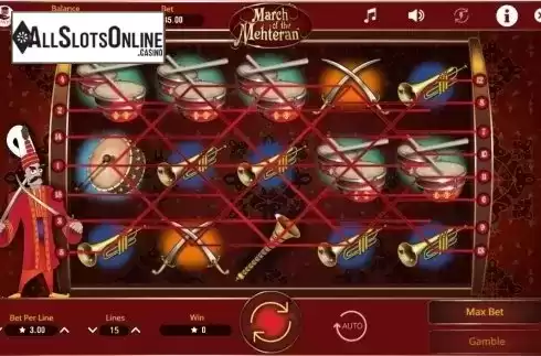 Screen3. March of the Mehteran from Booming Games
