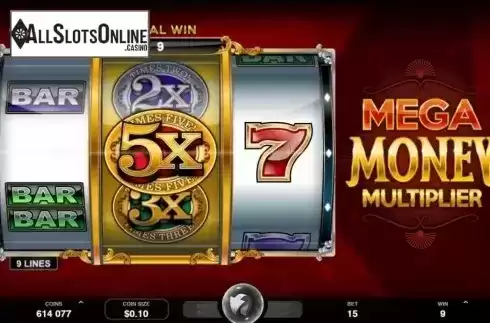 Screen 2. Mega Money Multiplier from MahiGaming