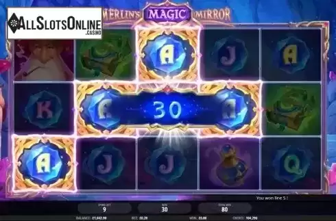 Free Spins 2. Merlin's Magic Mirror from iSoftBet