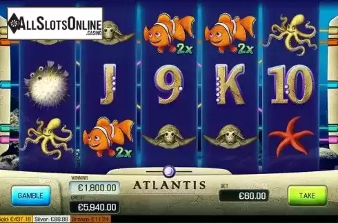 Win screen 1. Atlantis (Apollo Games) from Apollo Games