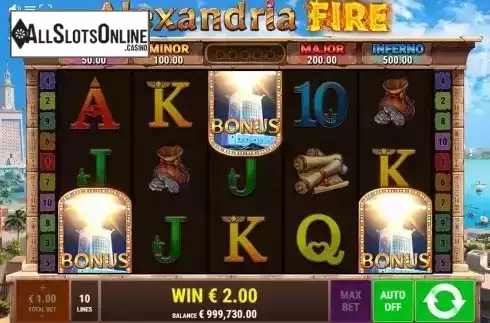 Free Spins Win Screen