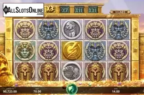 Free Spins. Ancient Fortunes: Zeus from Triple Edge Studios