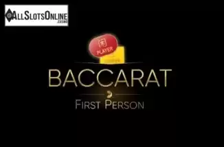Baccarat First Person. Baccarat First Person from Evolution Gaming