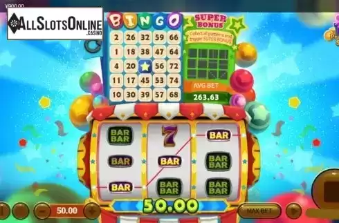 Win Screen. Bingo Slot (XIN Gaming) from XIN Gaming