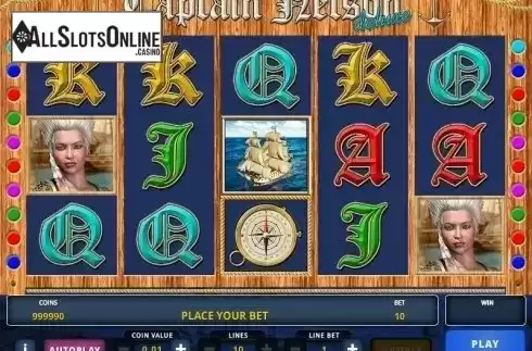 Screen 1. Captain Nelson Deluxe from Zeus Play