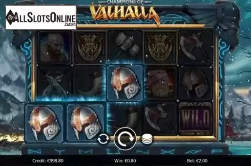 Win Screen 1. Champions of Valhalla from Eyecon