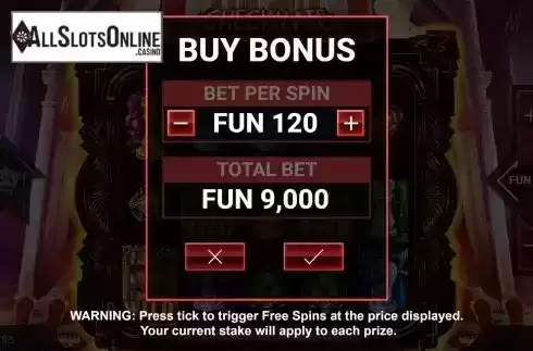 Buy Feature Screen